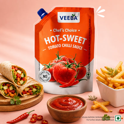 Chef's Choice Hot-Sweet Tomato Chilli Sauce (450G)