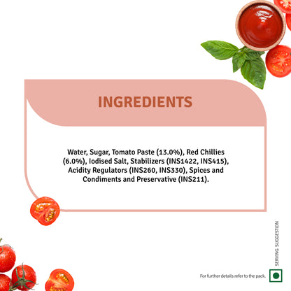 Chef's Choice Hot-Sweet Tomato Chilli Sauce (450G)