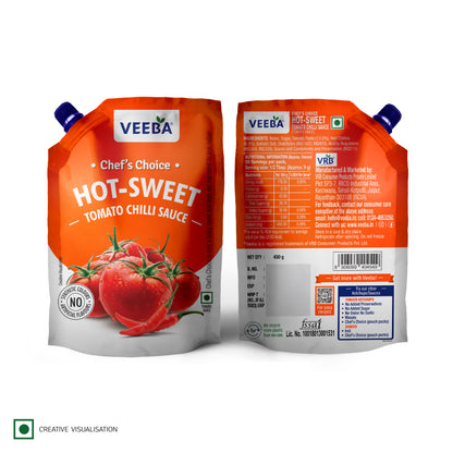 Chef's Choice Hot-Sweet Tomato Chilli Sauce (450G)