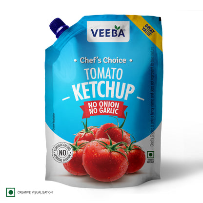 Chef's Choice Tomato Ketchup No Onion No Garlic (900G)