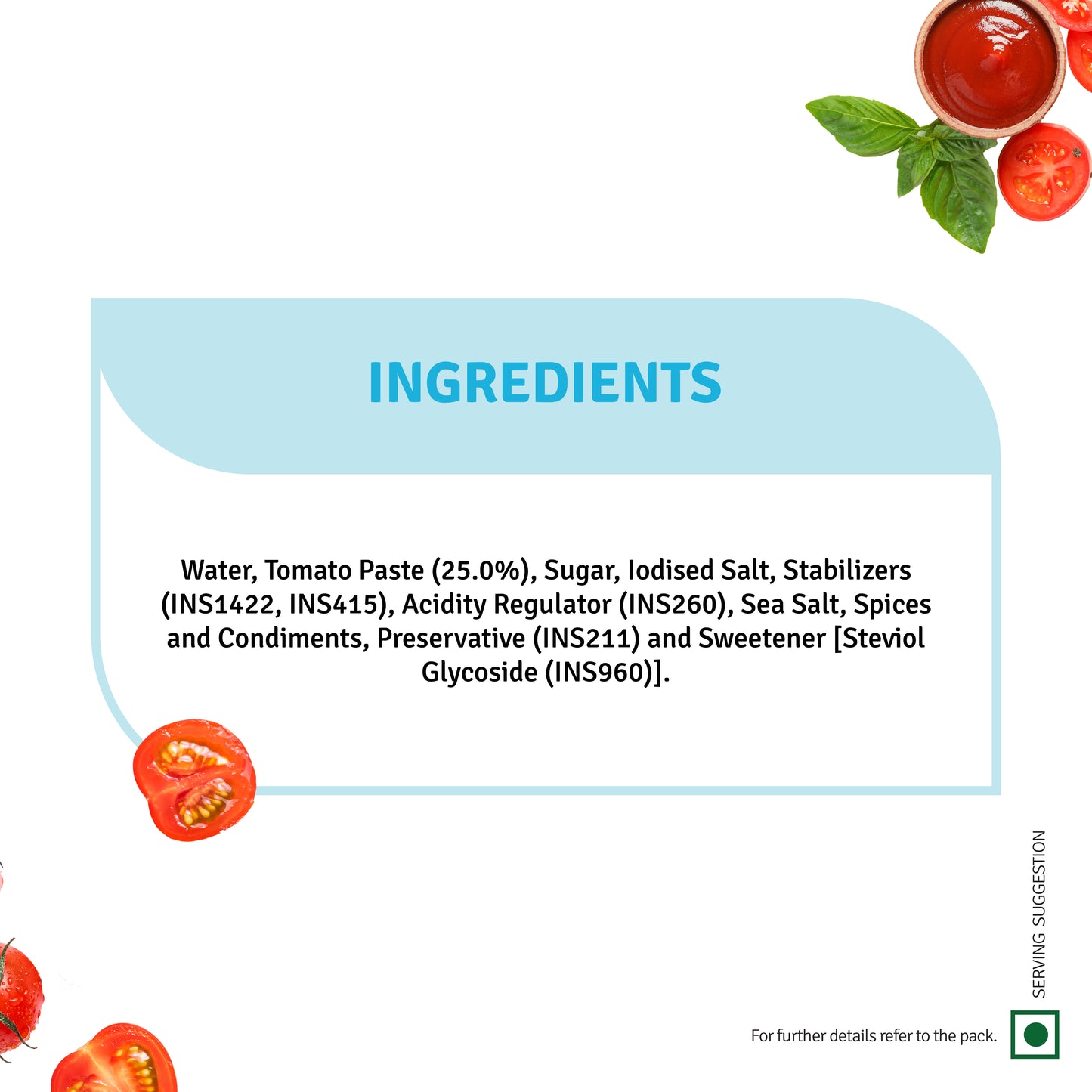 Chef's Choice Tomato Ketchup No Onion No Garlic (900G)