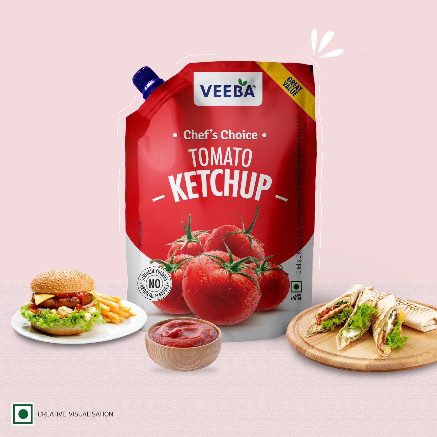 Chef's Choice Tomato Ketchup (900G)