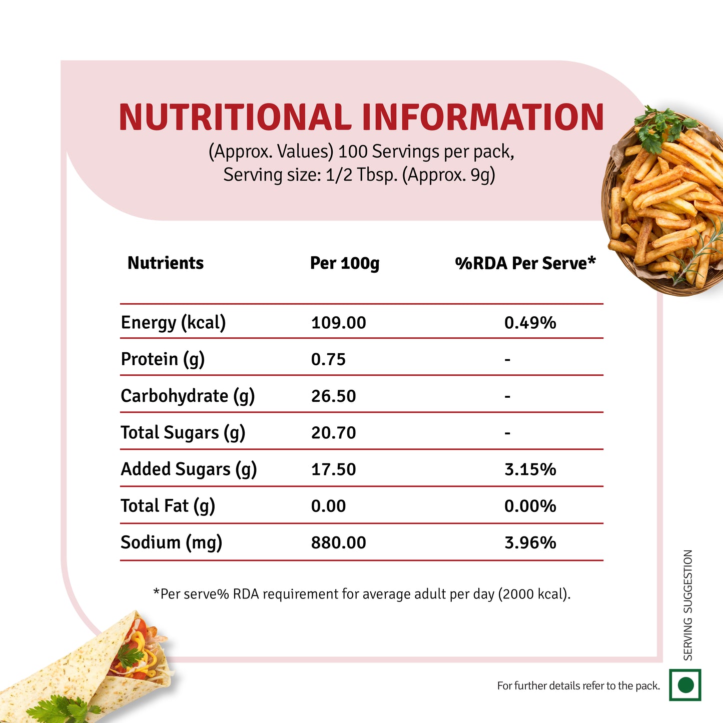 Chef's Choice Tomato Ketchup (900G)