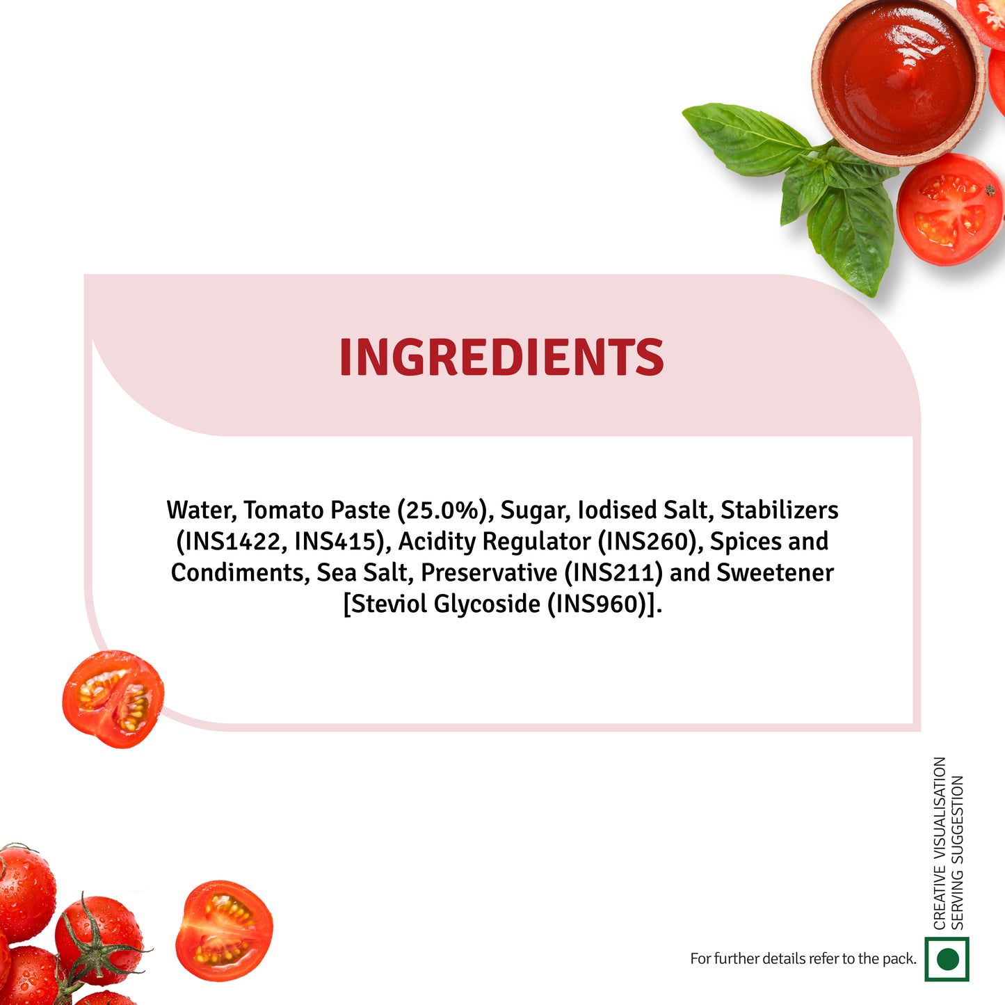 Veeba Chef's Choice Tomato Ketchup (90g)