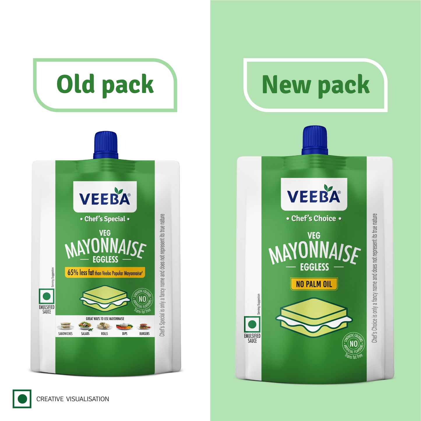 Chef's Choice Veg Mayonnaise Eggless (100G)