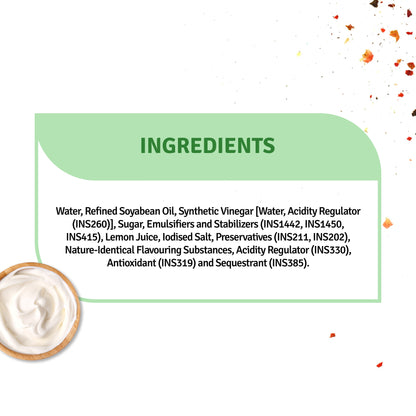 Chef's Choice Veg Mayonnaise Eggless (100G)