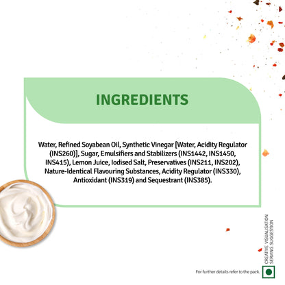 Chef's Choice Veg Mayonnaise Eggless (100G)