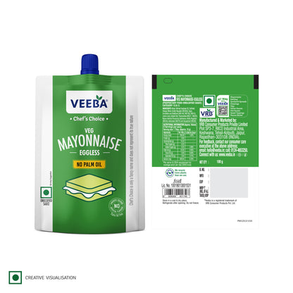 Chef's Choice Veg Mayonnaise Eggless (100G)