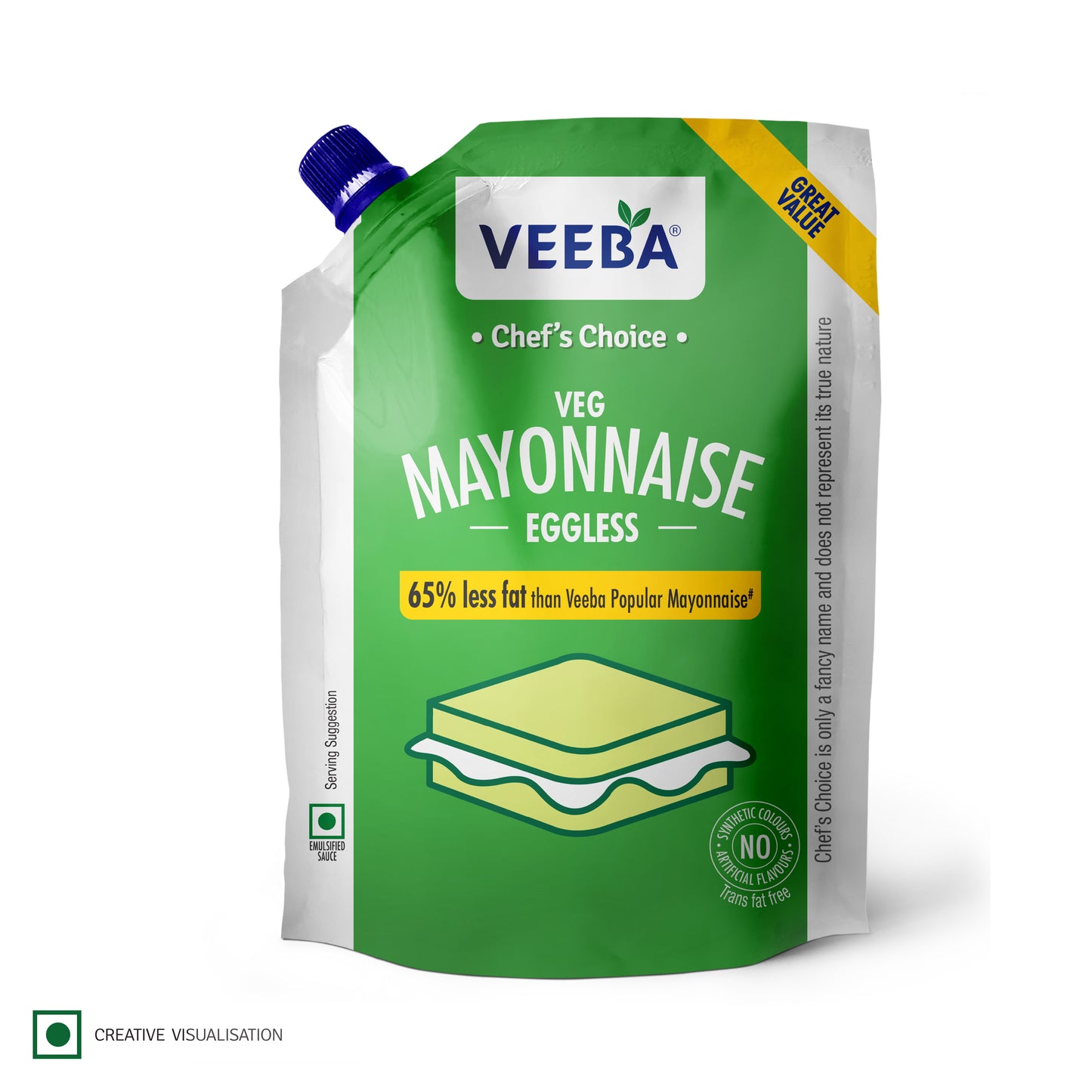Chef's Choice Veg Mayonnaise Eggless (875G)