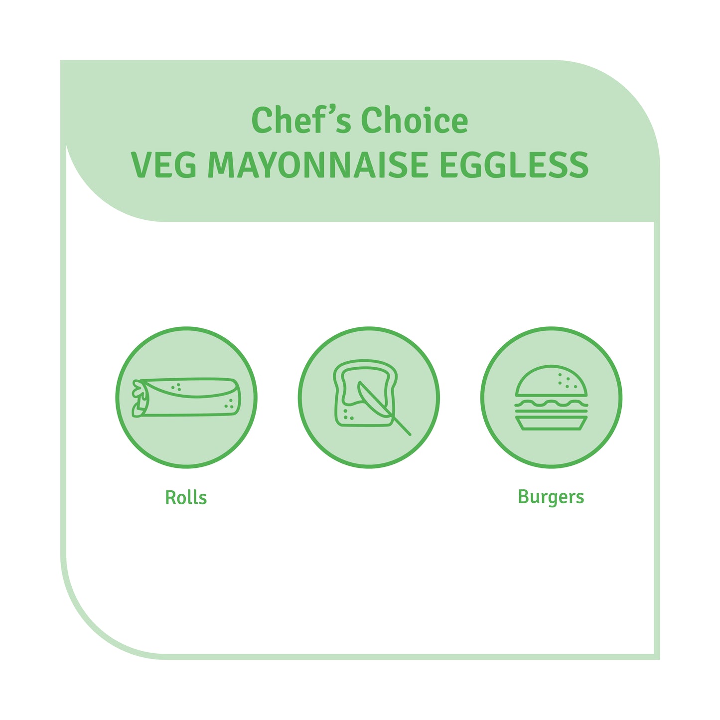 Chef's Choice Veg Mayonnaise Eggless (875G)