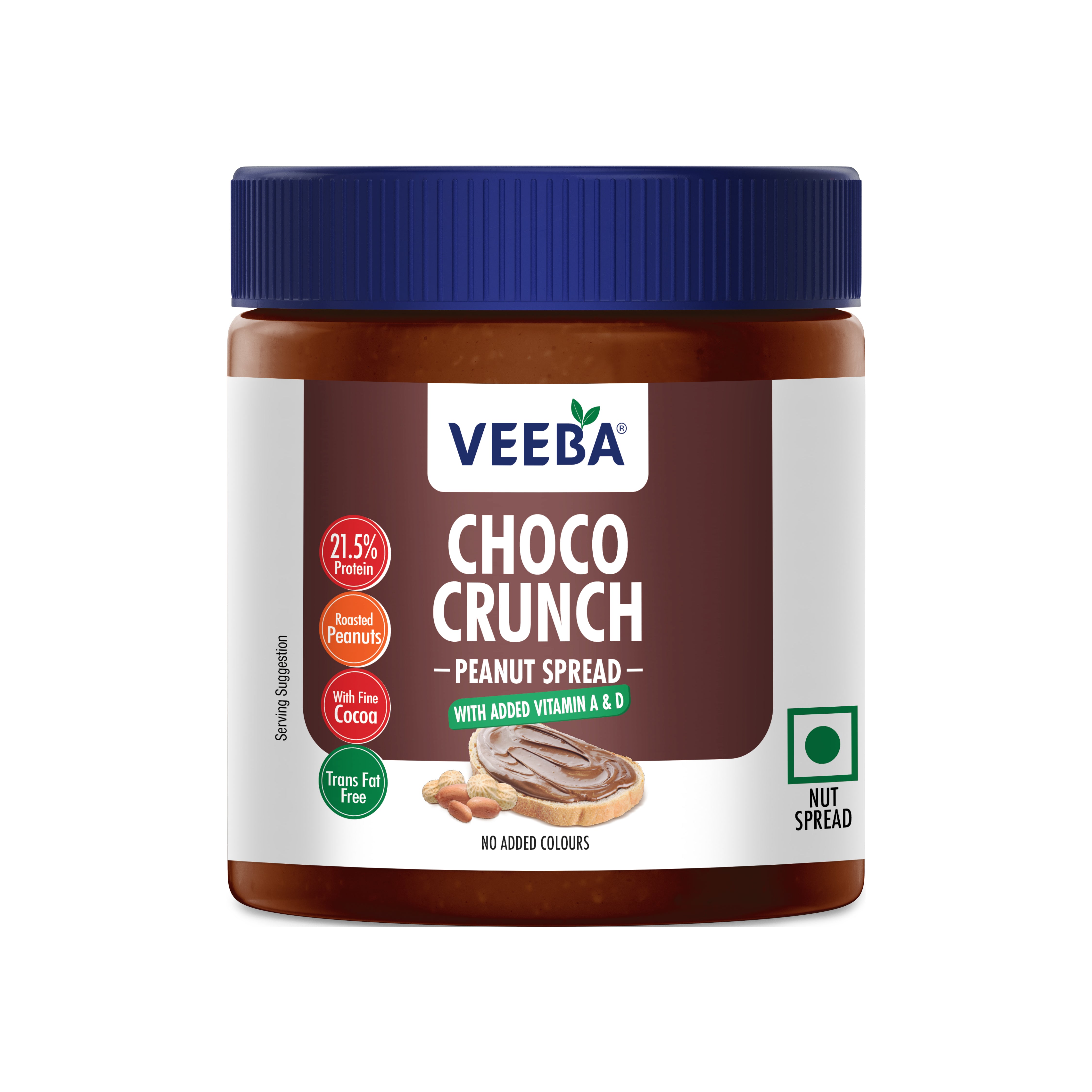 Choco Crunch Peanut Spread with added Vitamin A&D(340g)