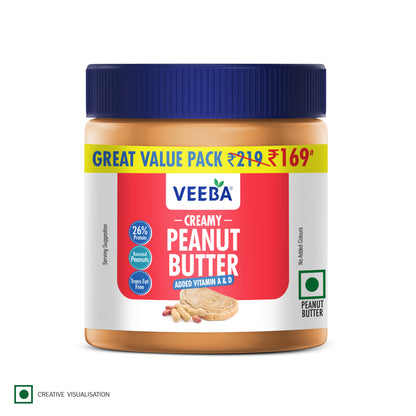 Creamy Peanut Butter added Vitamin A & D (320 g)
