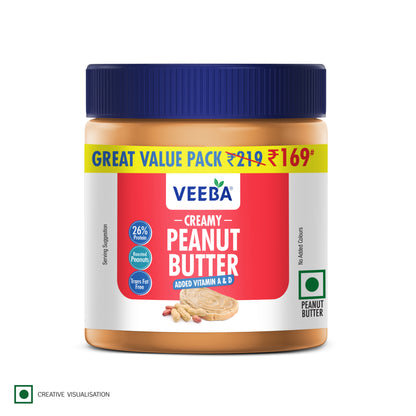Creamy Peanut Butter added Vitamin A & D (320 g)