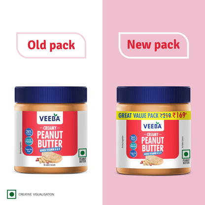 Creamy Peanut Butter added Vitamin A & D (320 g)