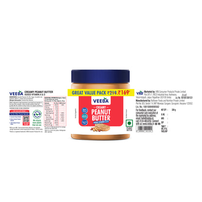Creamy Peanut Butter added Vitamin A & D (320 g)