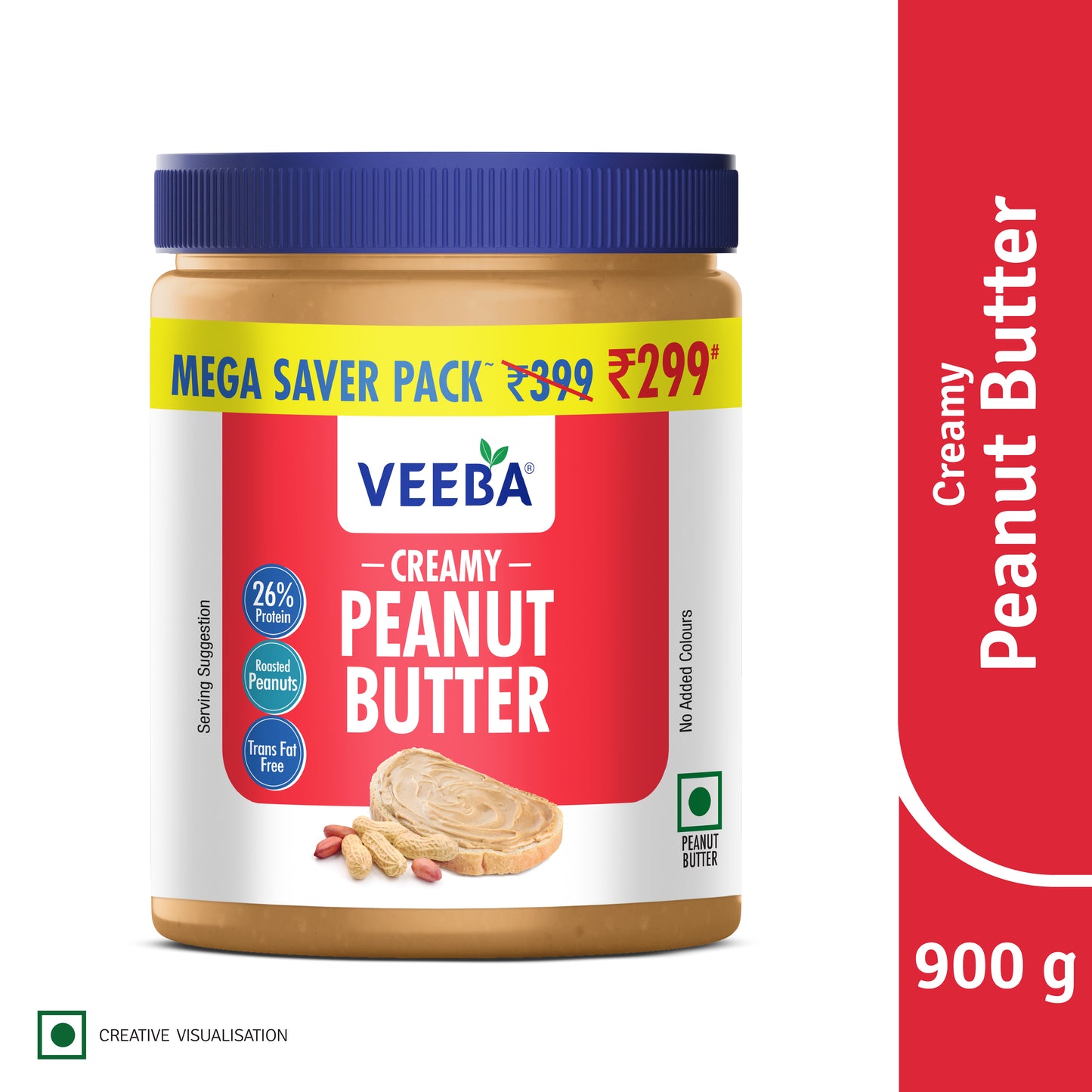 Creamy Peanut Butter (900 g)