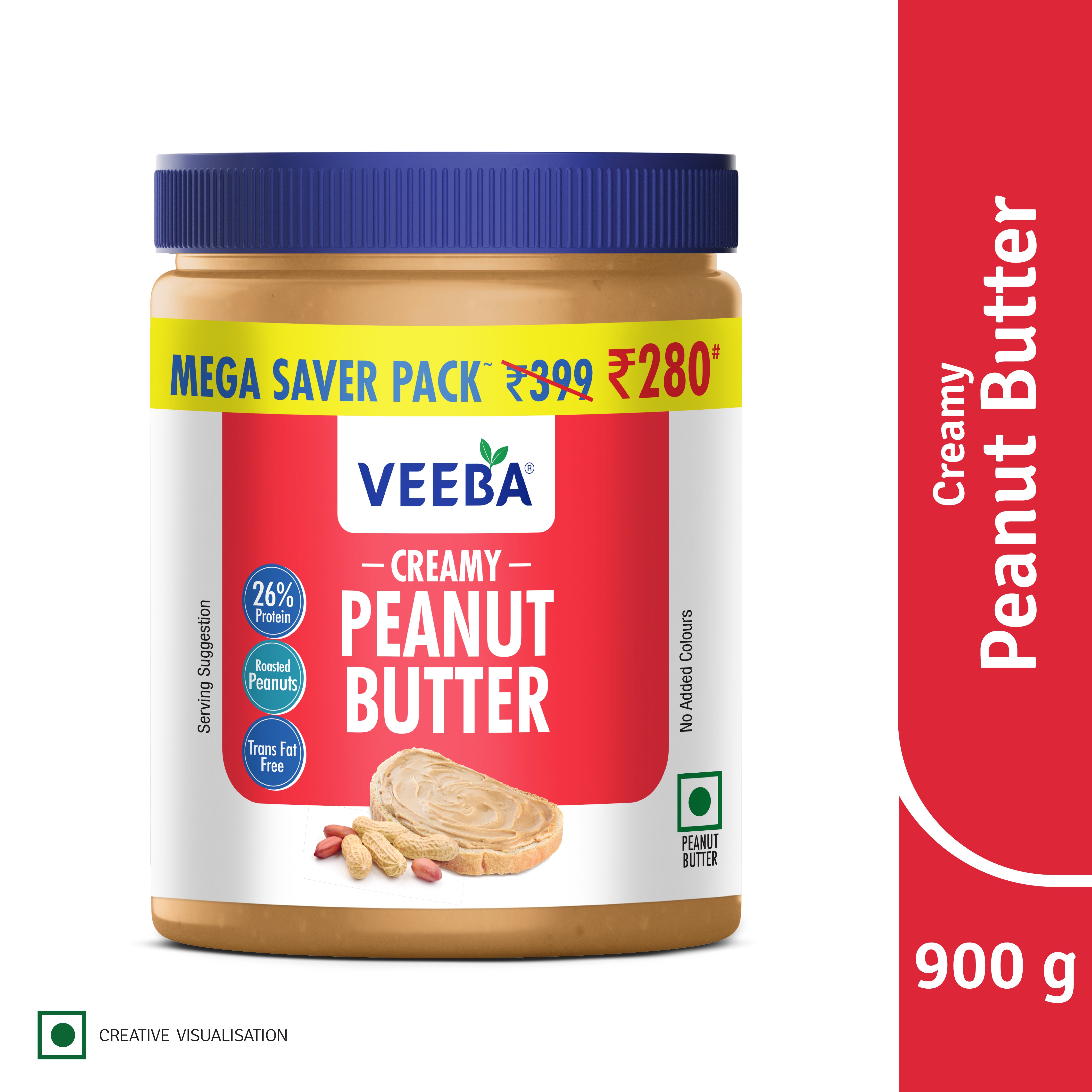 Creamy Peanut Butter (900 g)