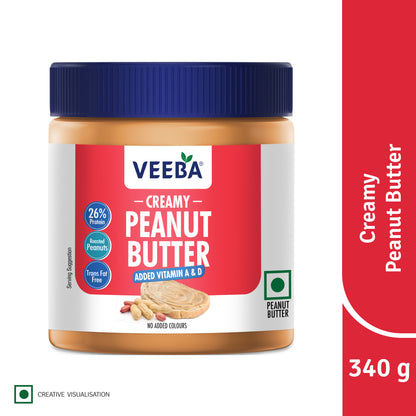 Creamy Peanut Butter added Vitamin A & D (340 g)