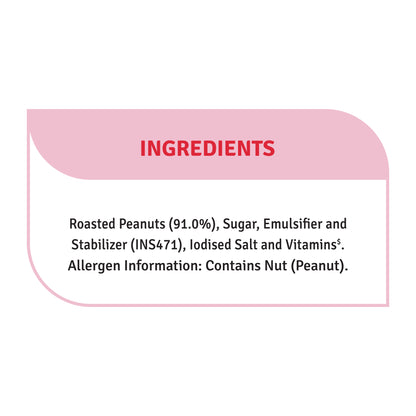 Creamy Peanut Butter added Vitamin A & D (340 g)