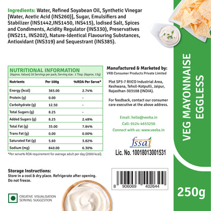 Eggless Mayonnaise(250g) | Thousan Island Sandwich Spread (250g) | Yellow Mustard Sauce (320 g)
