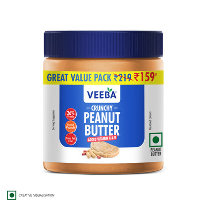 Crunchy Peanut Butter added Vitamin A & D (320 g)