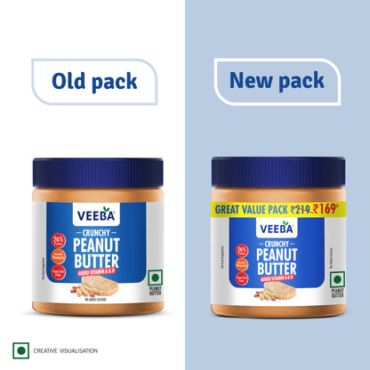 Crunchy Peanut Butter added Vitamin A & D (320 g)