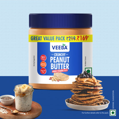 Crunchy Peanut Butter added Vitamin A & D (320 g)