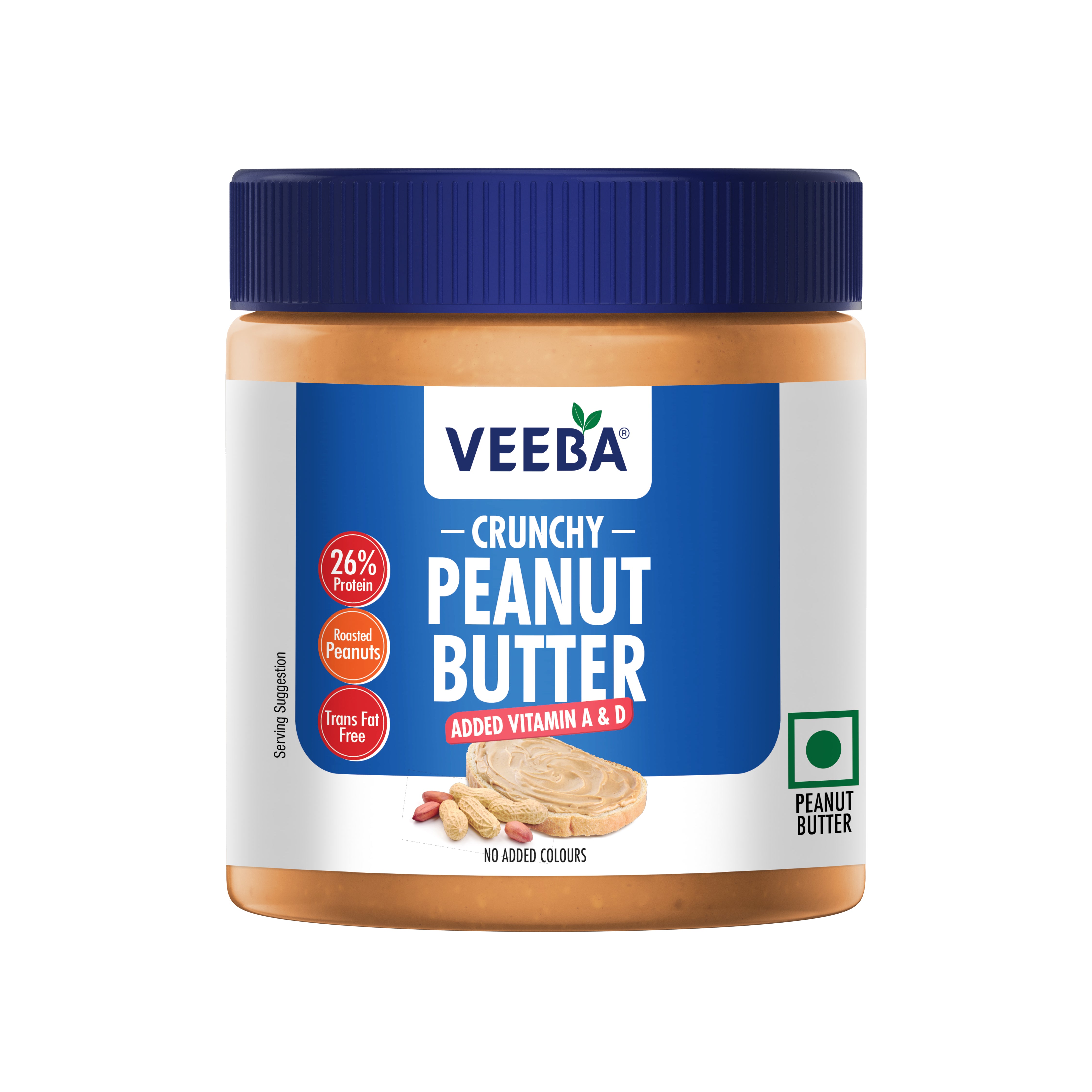Crunchy Peanut Butter added Vitamin A & D (340 g)