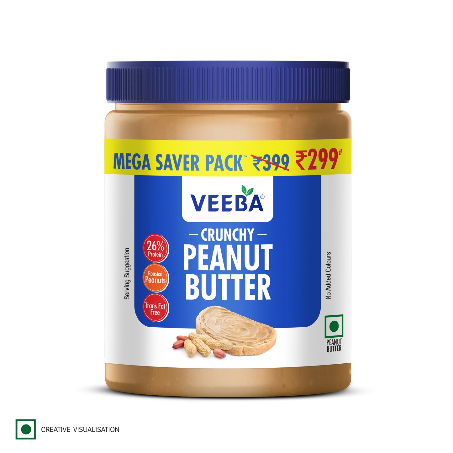 Crunchy Peanut Butter (900 G)