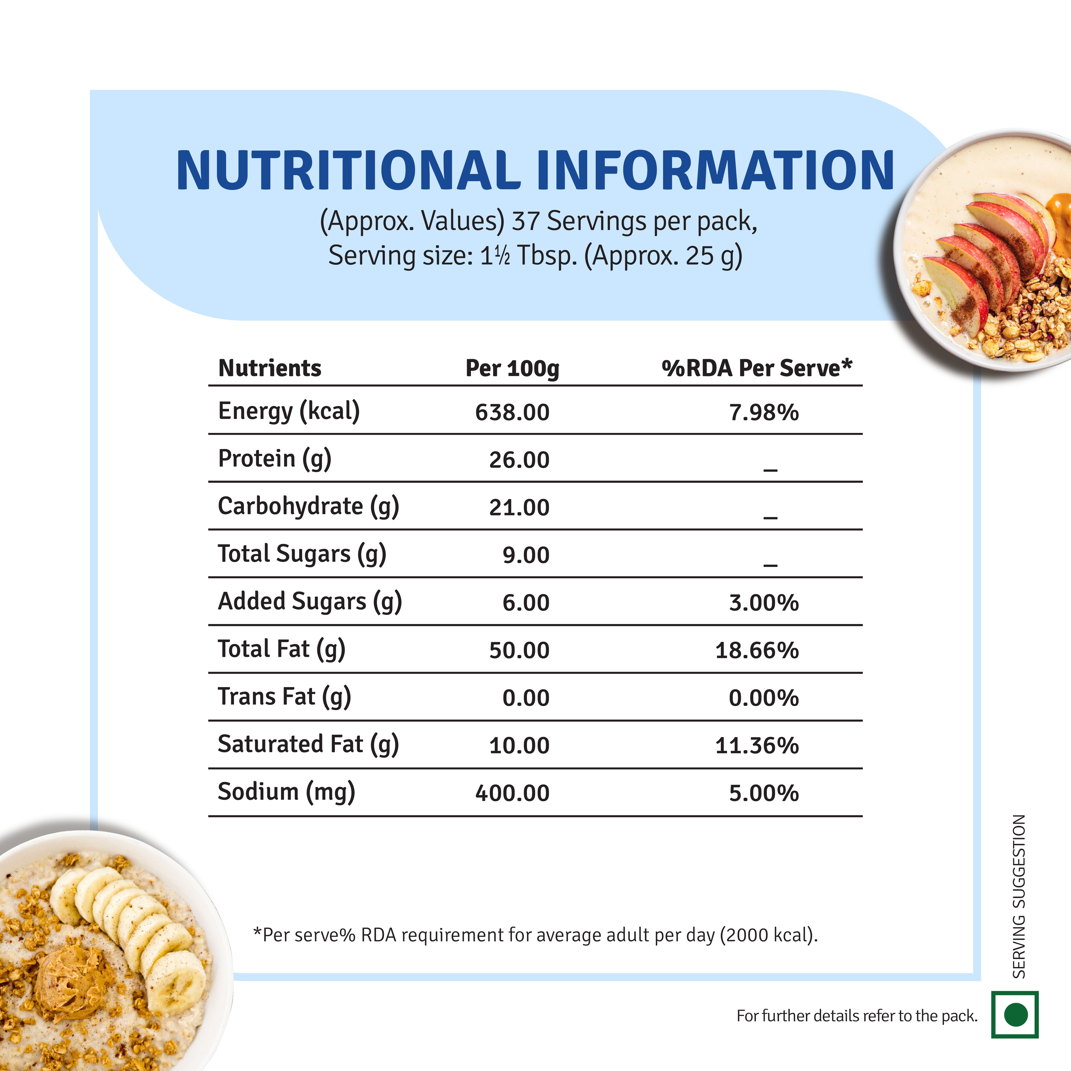 Crunchy Peanut Butter (925 g)