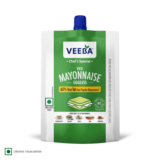 VEEBA CHEF'S SPECIAL VEG MAYONNAISE EGGLESS (100G)