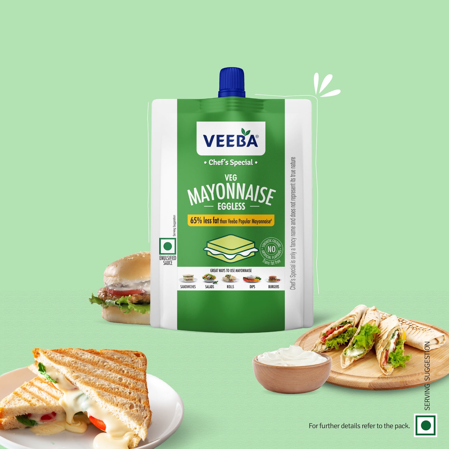Chef's Special Veg Mayonnaise Eggless (100G)