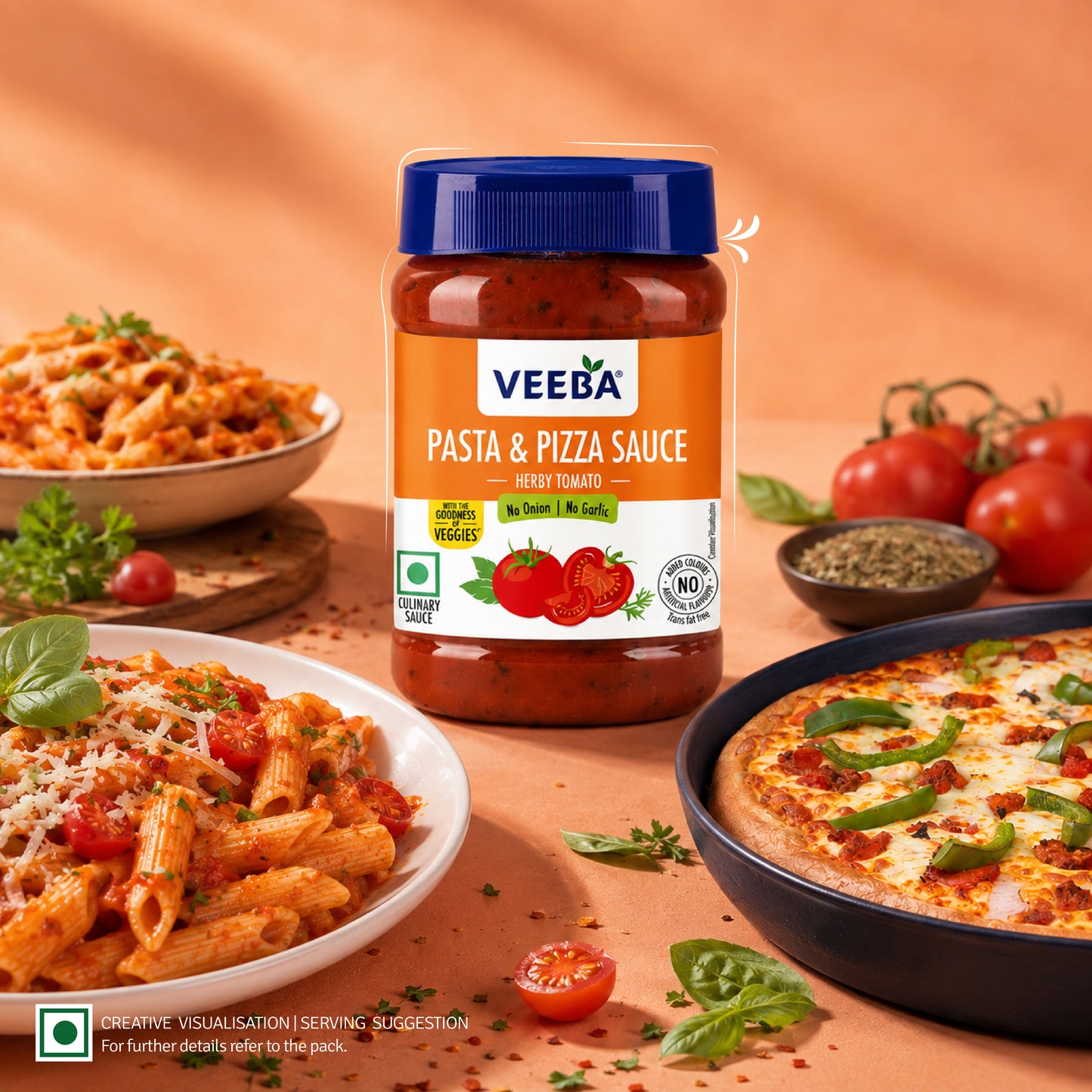 Pasta & Pizza Sauce Herby Tomato - NONG (280G)