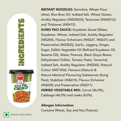 Instant Cup Noodles Kung Pao