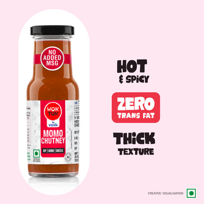 Wok Tok By Veeba Momo Chutney 225G