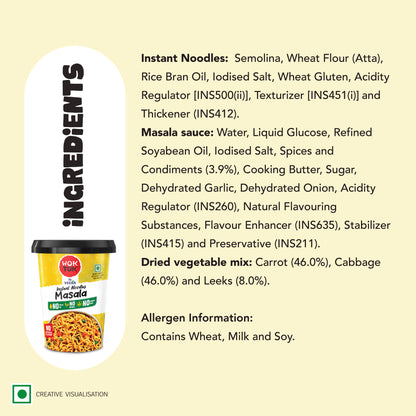 Midnight Cravings | Instant Cup Noodles (Pack of 3 x 92.5G)