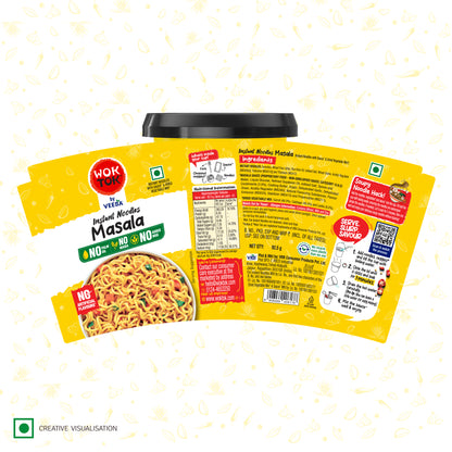 Masala Mania! | Instant Cup Noodles (Pack of 4 x 92.5G)