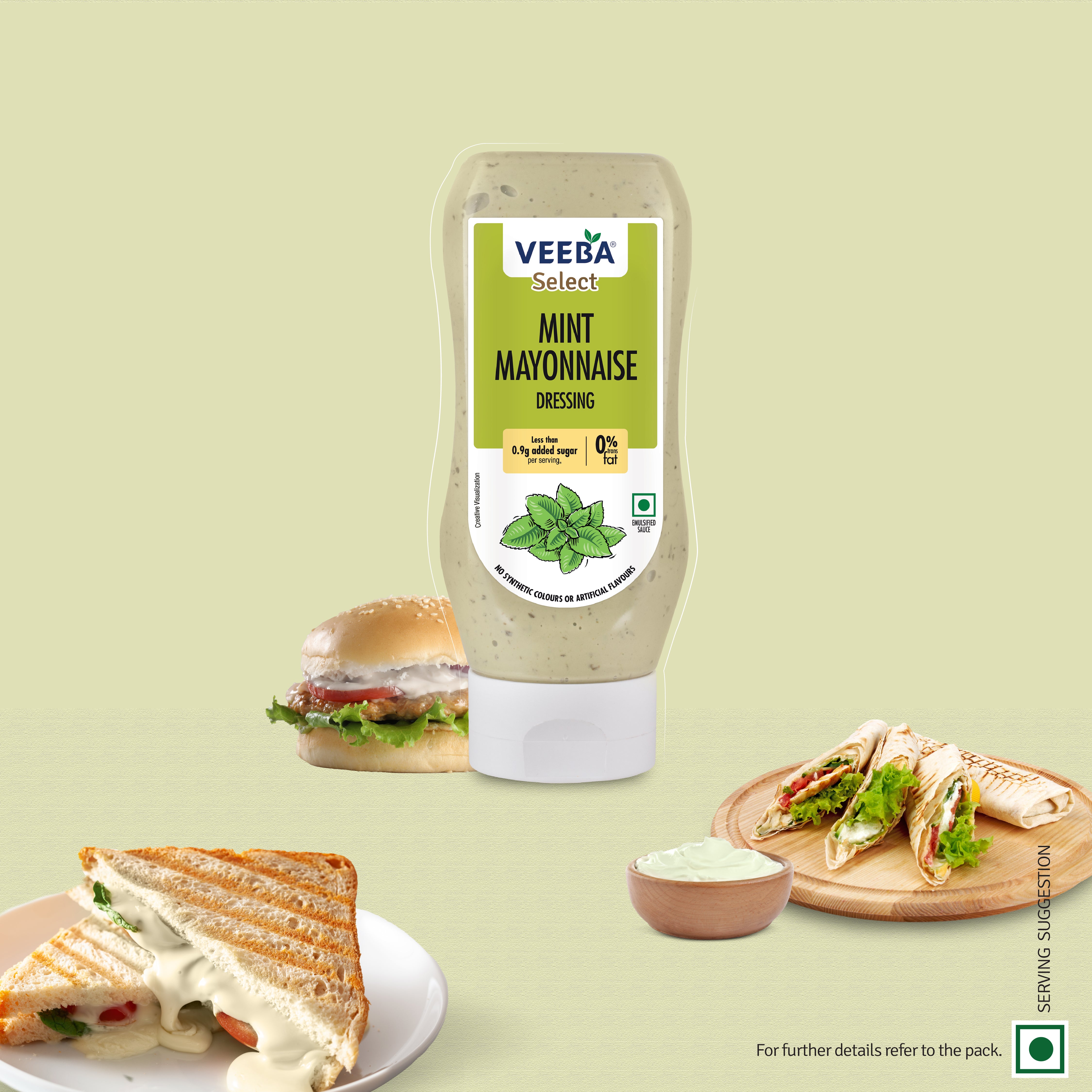 VEEBA MINT MAYONNAISE DRESSING (300G)