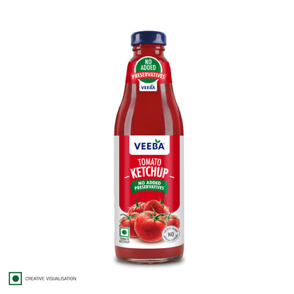 Veeba Tomato Ketchup No Added Preservatives (500G)