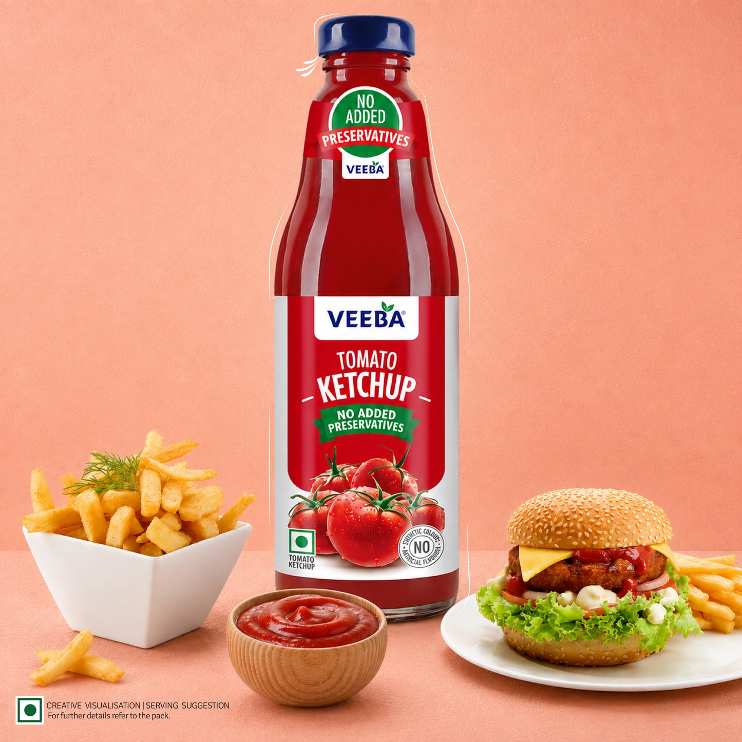 Tomato Ketchup No Added Preservatives 500g