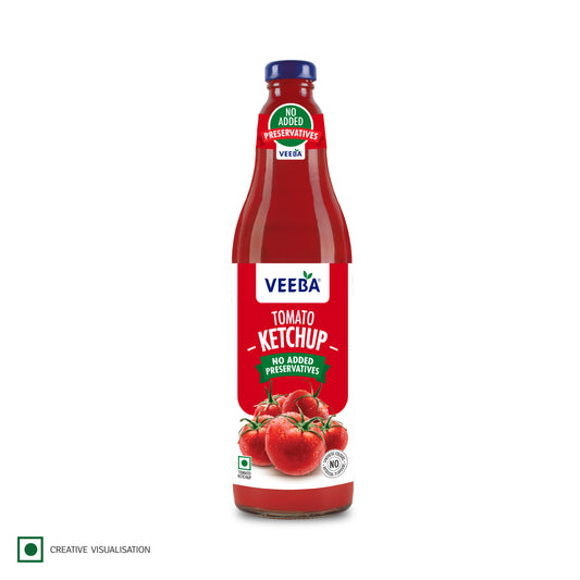 VEEBA TOMATO KETCHUP NO ADDED PRESERVATIVES (1KG)