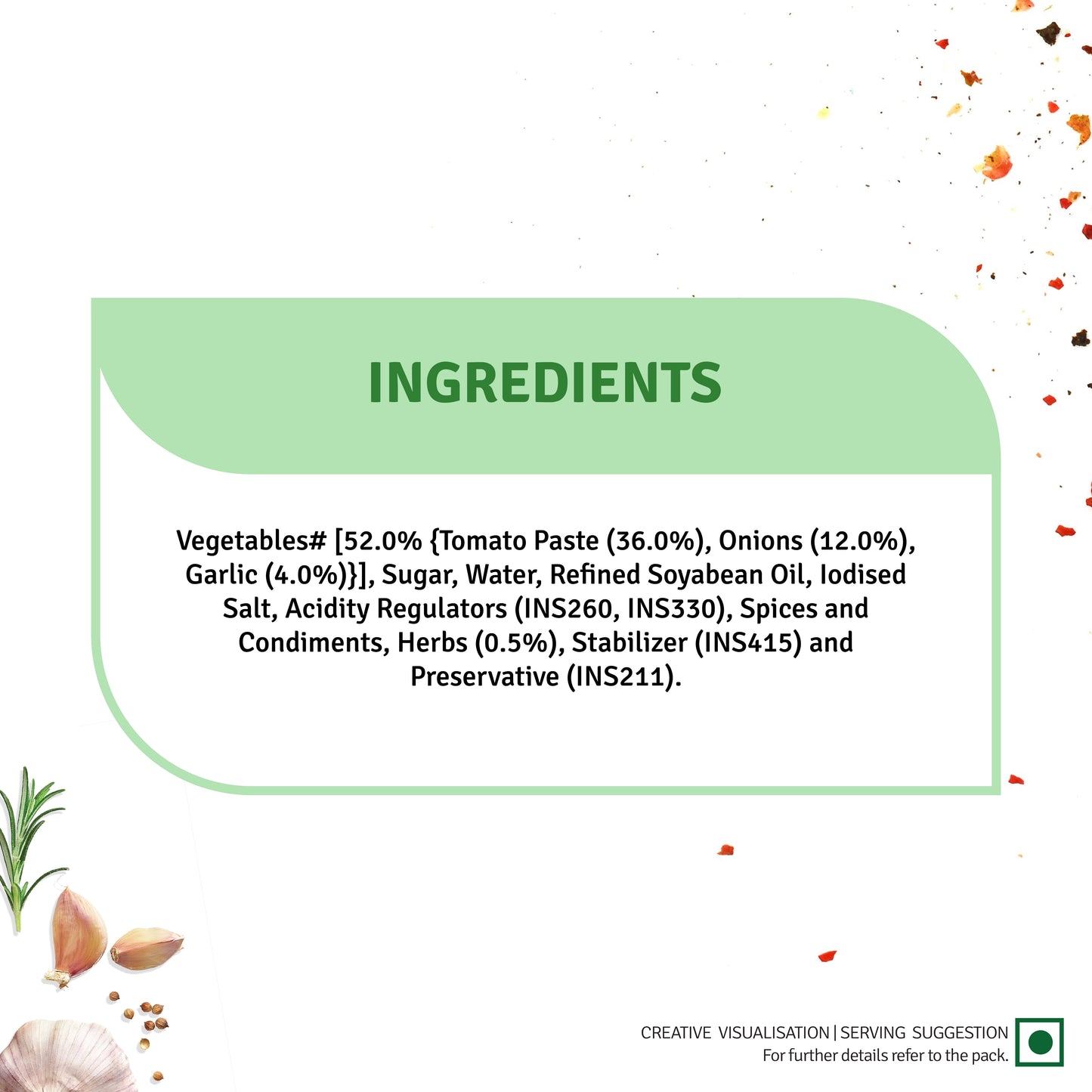 Pasta & Pizza Sauce Herby Tomato (100G)