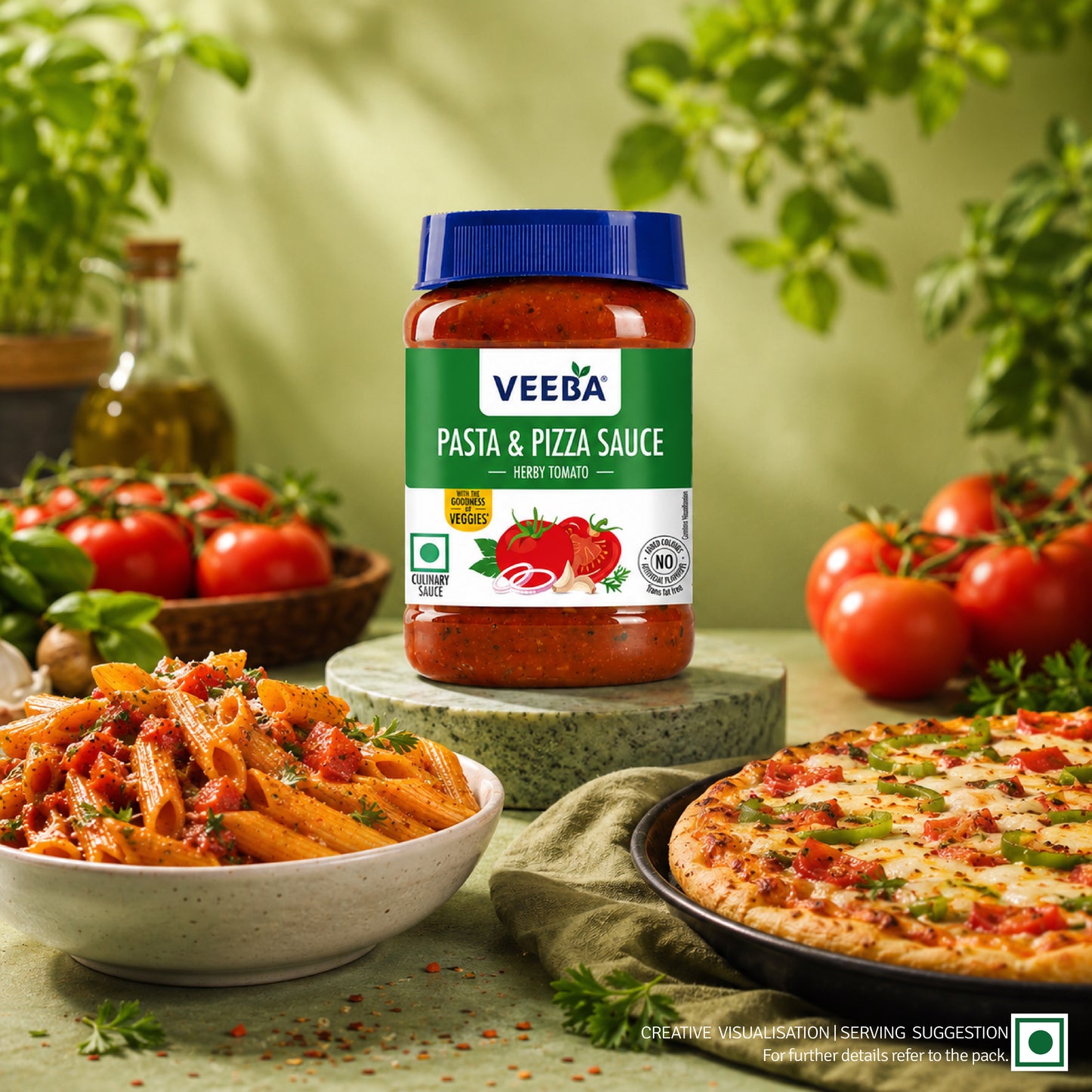 Pasta & Pizza Sauce Herby Tomato (280G)