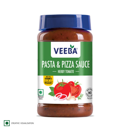 Veeba Pasta & Pizza Sauce Herby Tomato (525G)