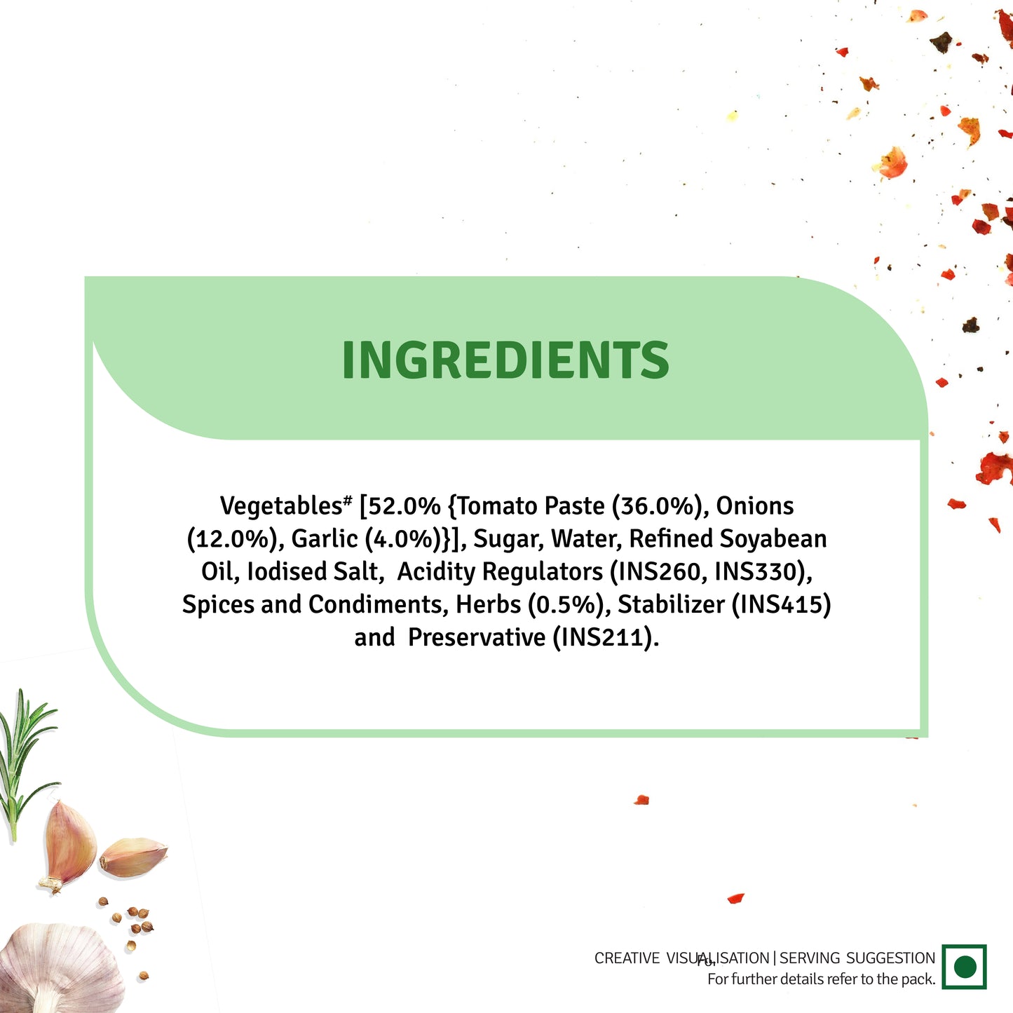 Pasta & Pizza Sauce Herby Tomato (525G)