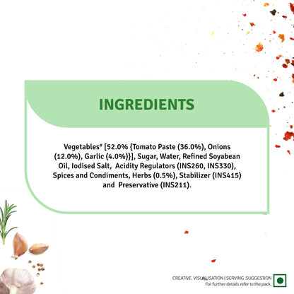 Pasta & Pizza Sauce Herby Tomato (525G)