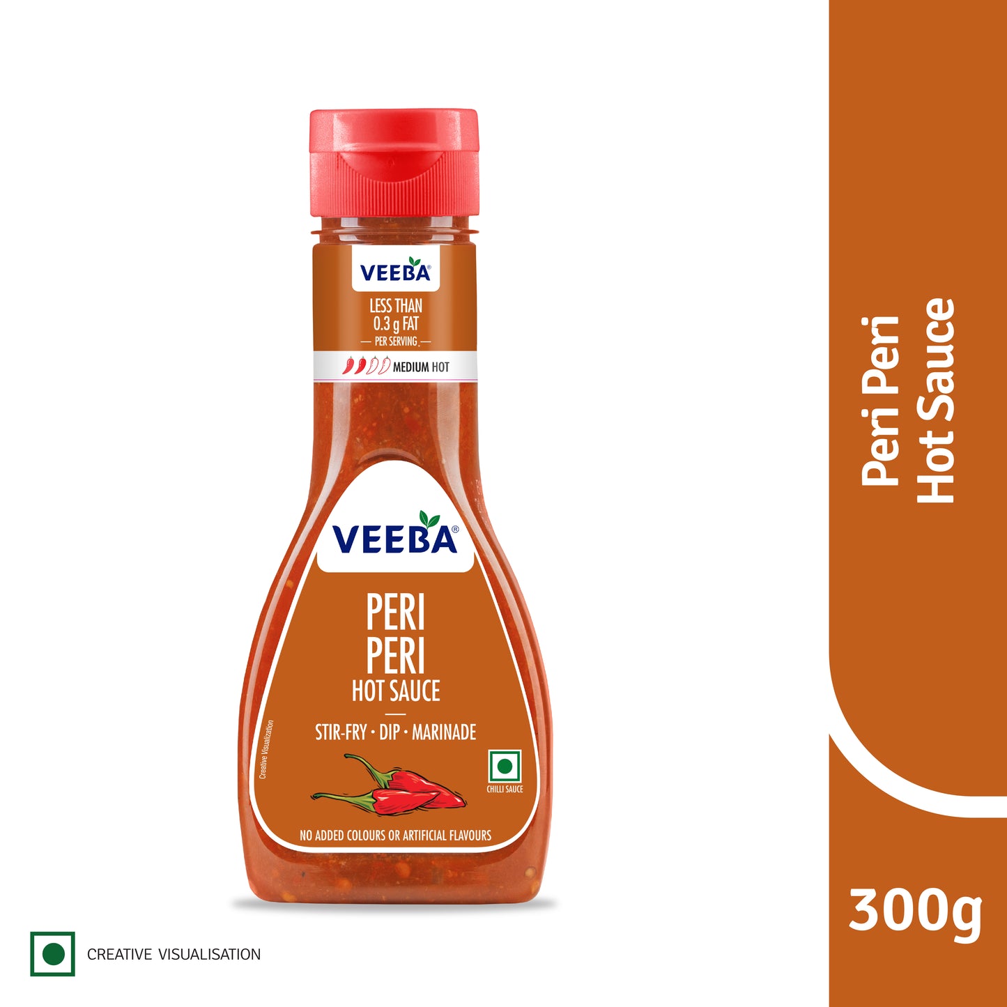 Veeba Peri Peri Hot Sauce (300G)