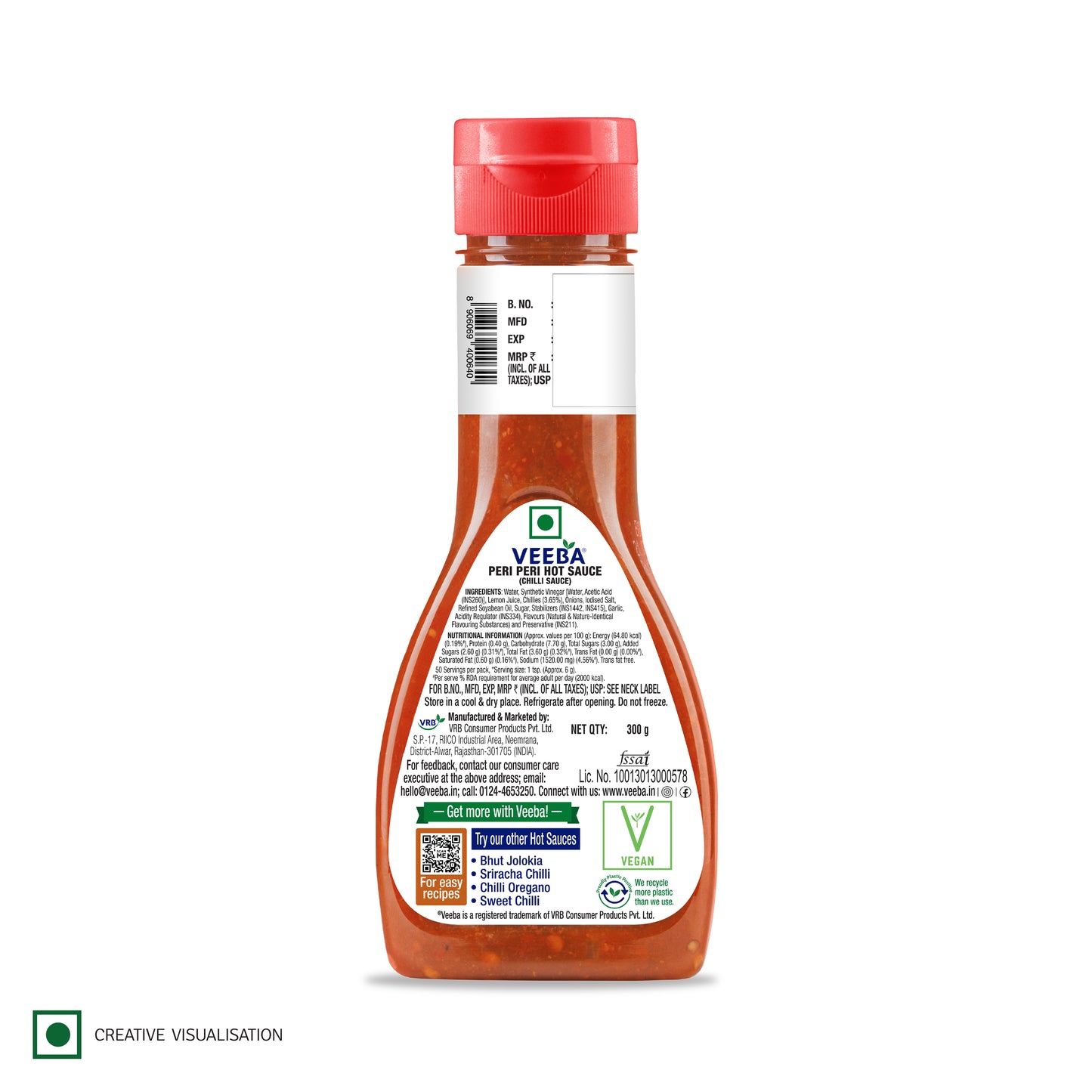 Peri Peri Hot Sauce (300G)