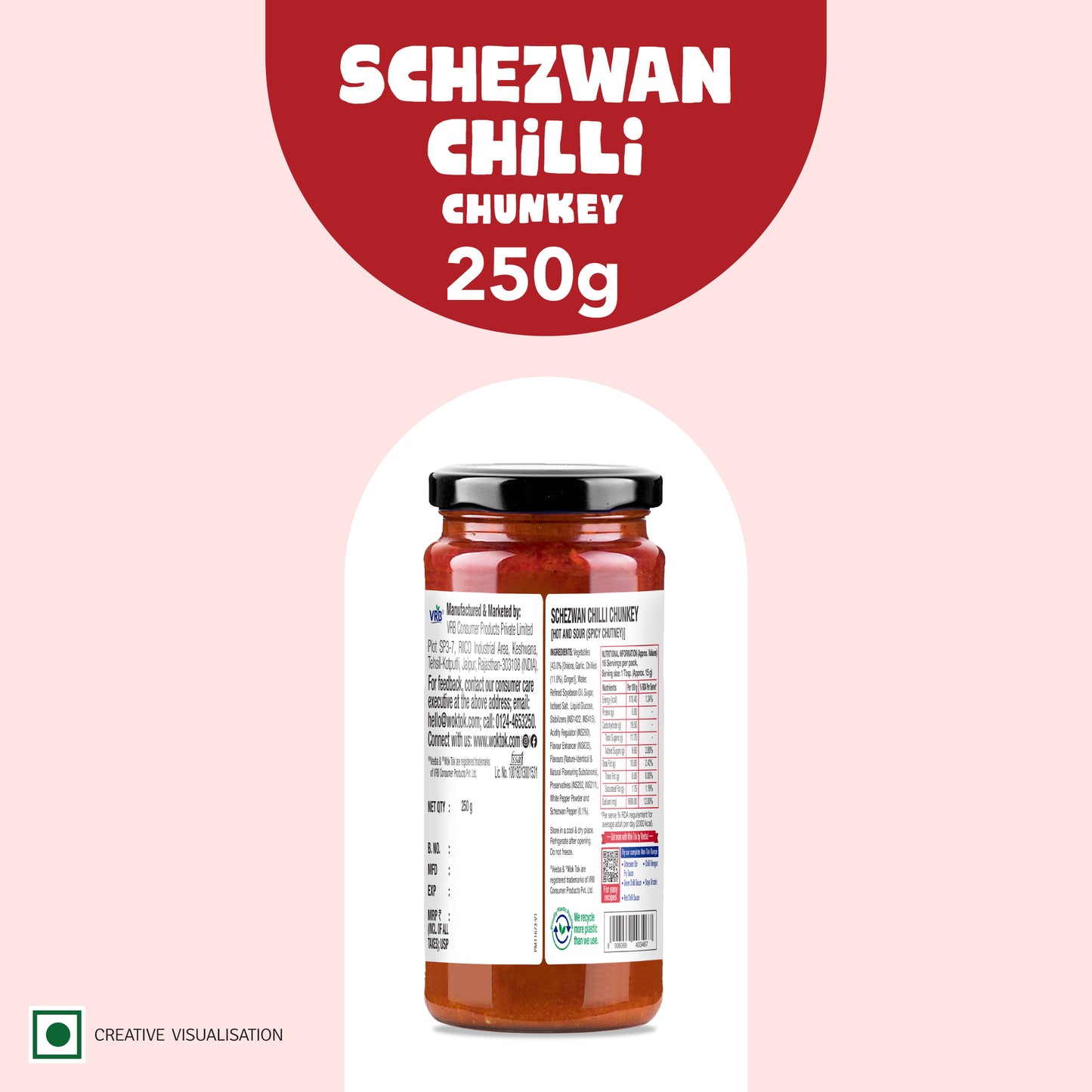 Schezwan Chilli Chunkey (250G)