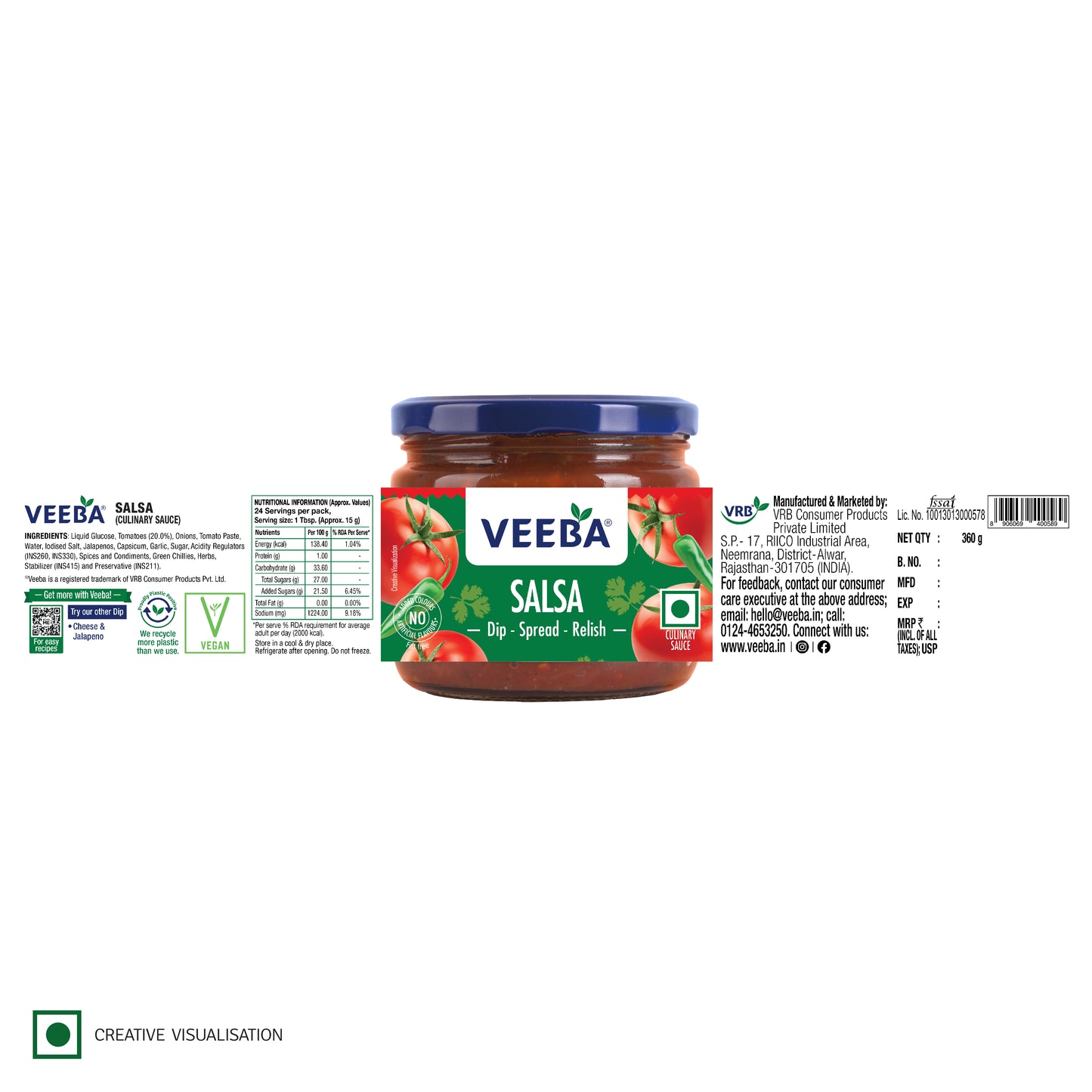 Veeba Salsa (360G)